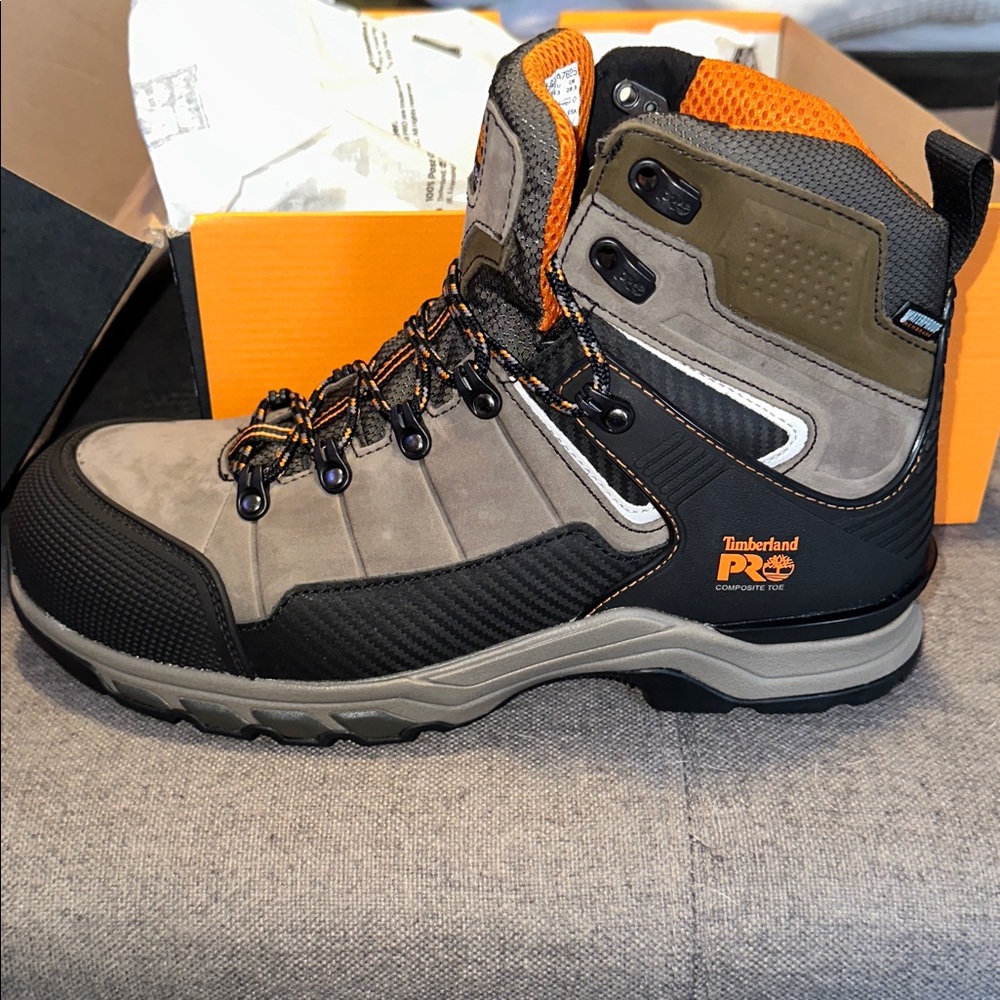 MEN'S PRO HYPERCHARGE TRD WATERPROOF COMP TOE WORK BOOTS size 10